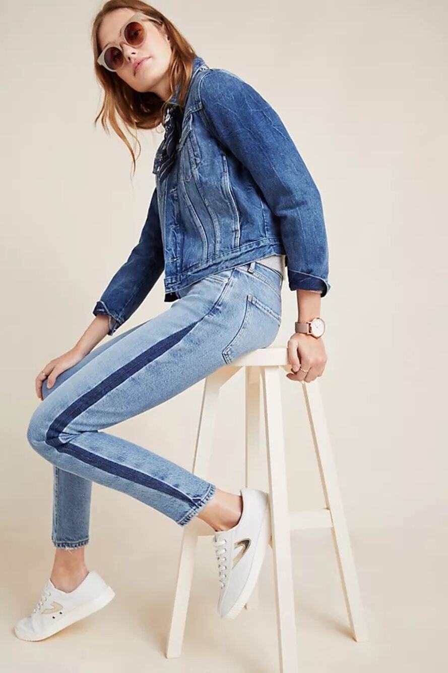 Anthropologie AGOLDE Toni Mid-Rise Slim Jeans Swerve sz 30 NWT